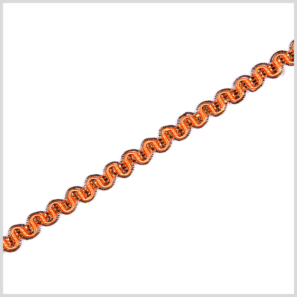 Orange/Gold Metallic Braid - Joann Fabrics