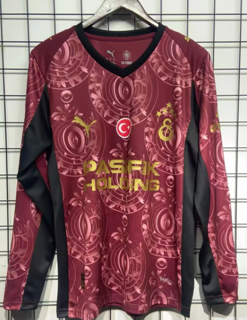 2025/2026 Long Sleeve Galatasaray Third Away Football Shirt 1:1 Thai Quality