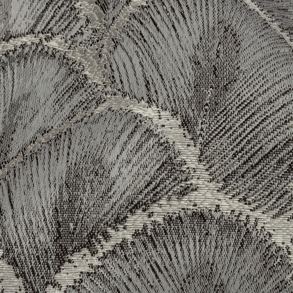 Drapery Jacquard - Grey Fan Scales - British Imported - Joann Fabrics