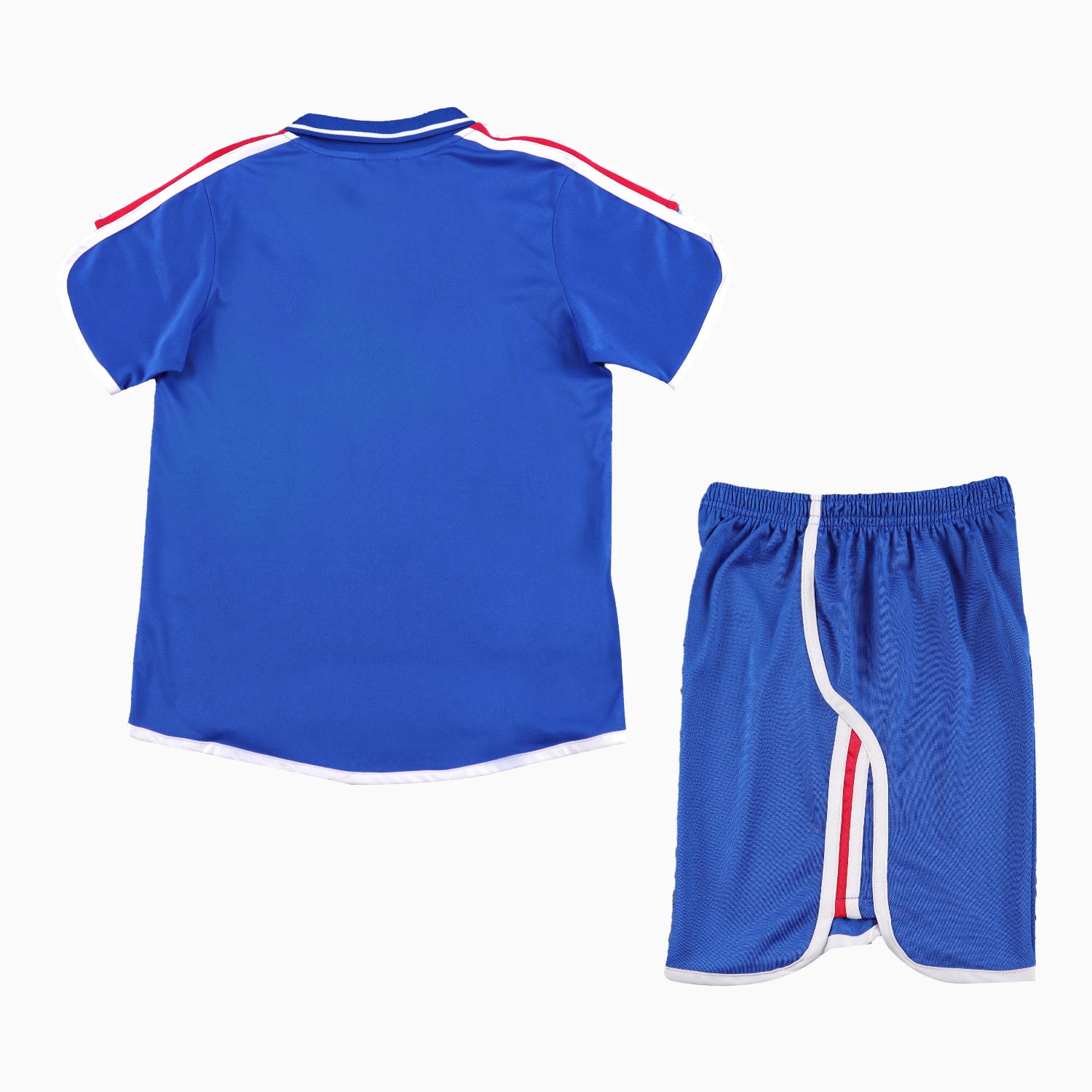 Retro France 2000 Home Kids Kit - UnitedFutballJersey