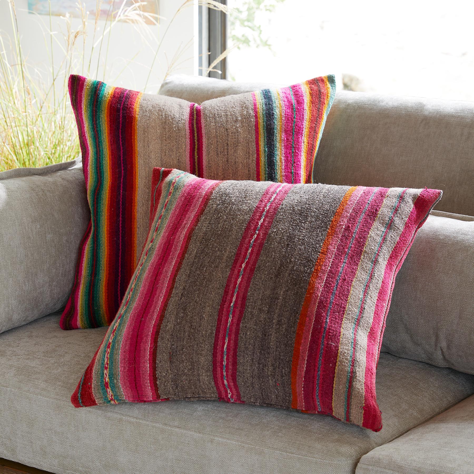 Awayu One-Of-A-Kind Bolivian Pillows - Blair Catalog
