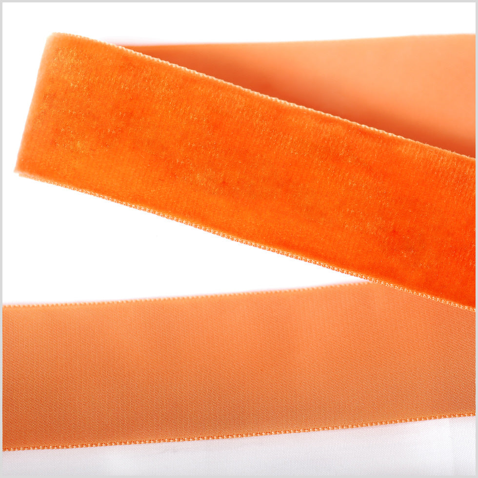 Single Faced Velvet Ribbon Made in Italy - 1.5