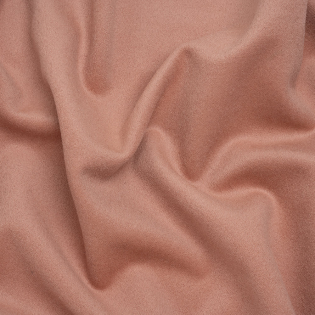 Brushed Wool Blend Coating - Dusty Rose - Deadstock - Joann Fabrics