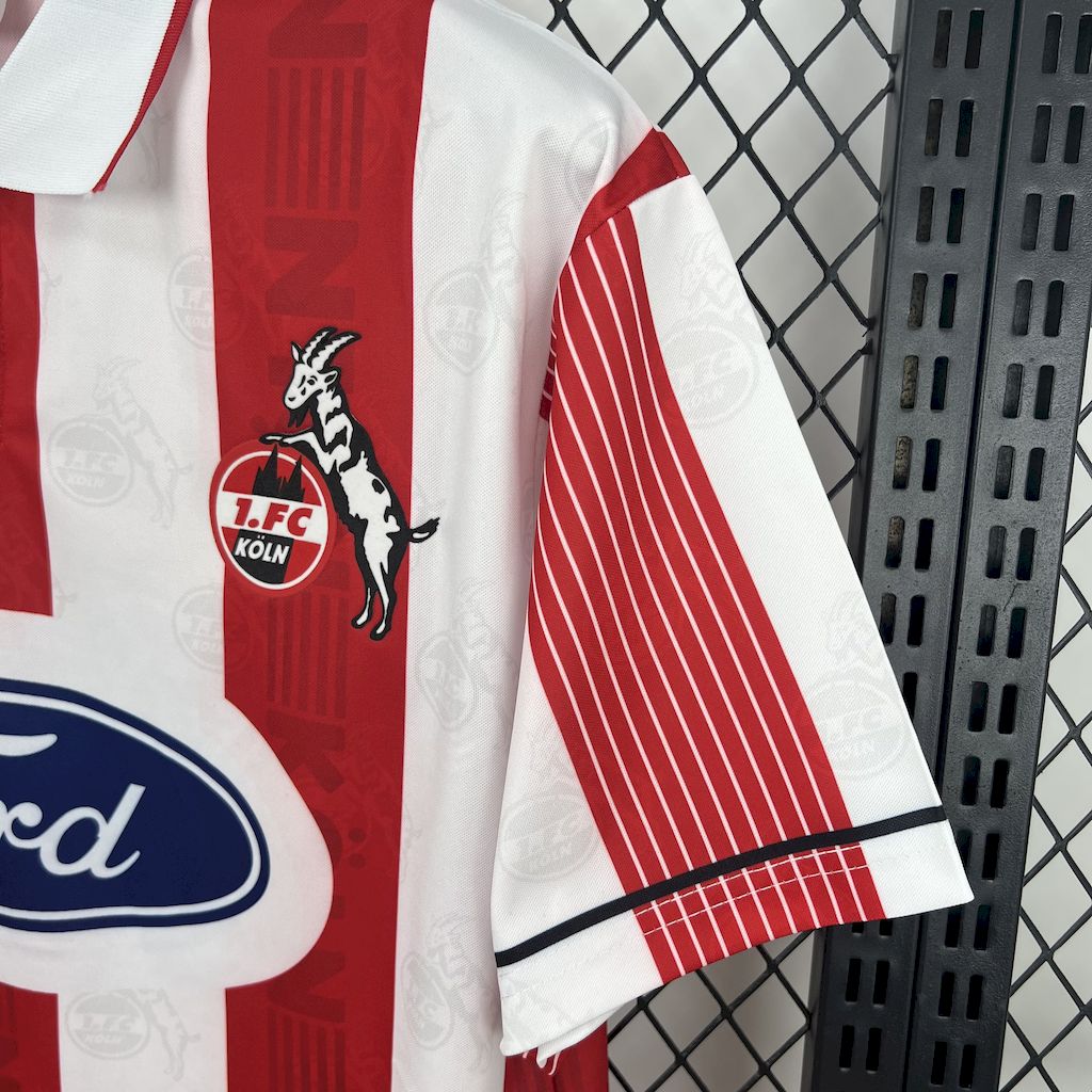 1995/1996 Retro FC Köln Home Football Jersey 1:1 Thai Quality