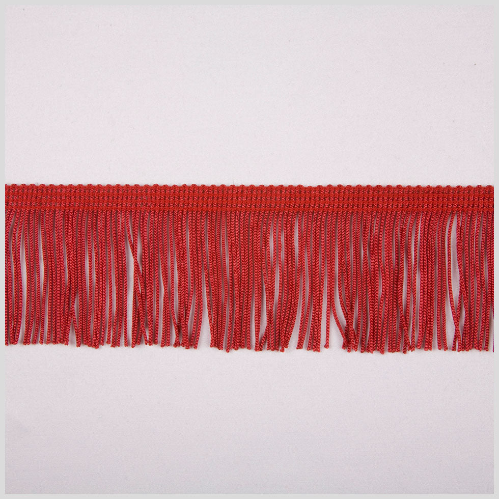 Red Chainette Fringe - 2