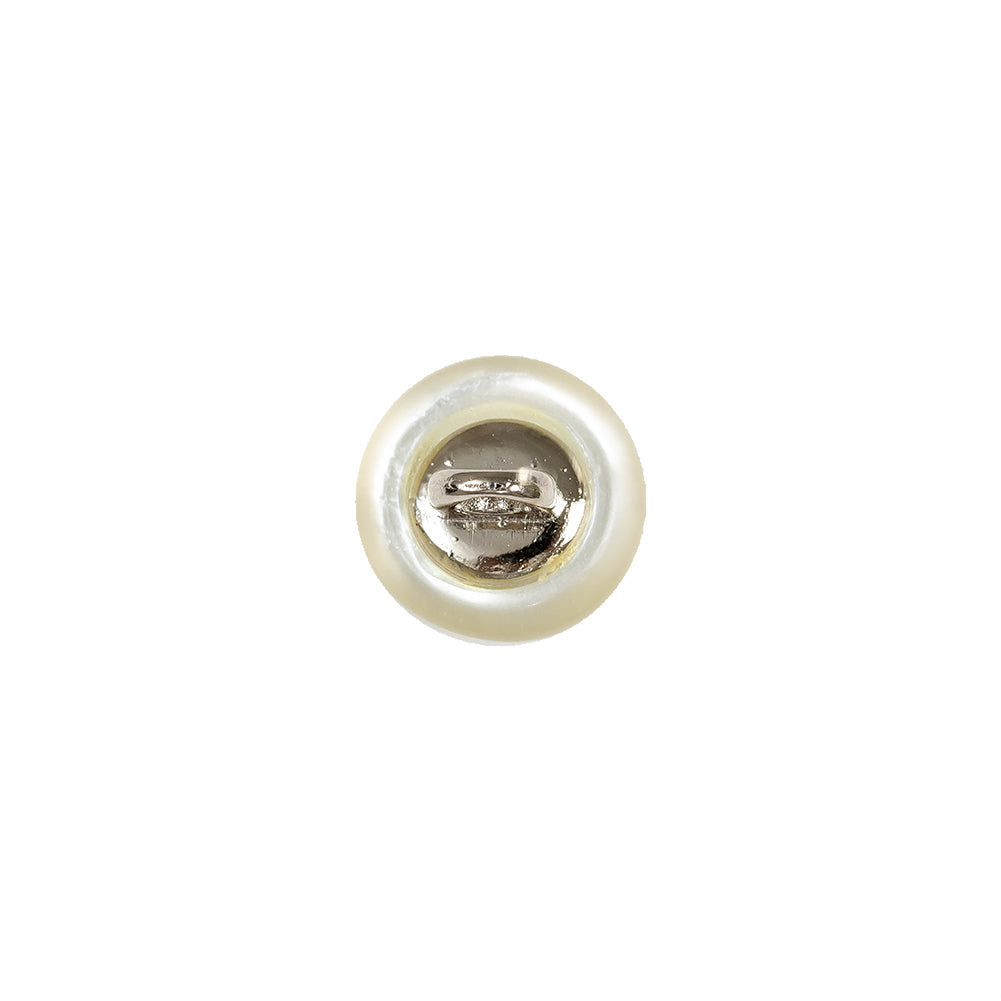 Vintage-Look Frosted Glass Button with Metal Shank Back - 18L/11.5mm - Joann Fabrics