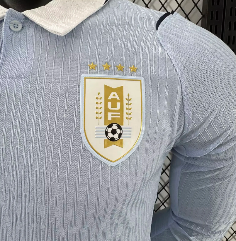 2026 Long Sleeve Player Version Uruguay National Team Home Football Jersey 1:1 Thai Quality