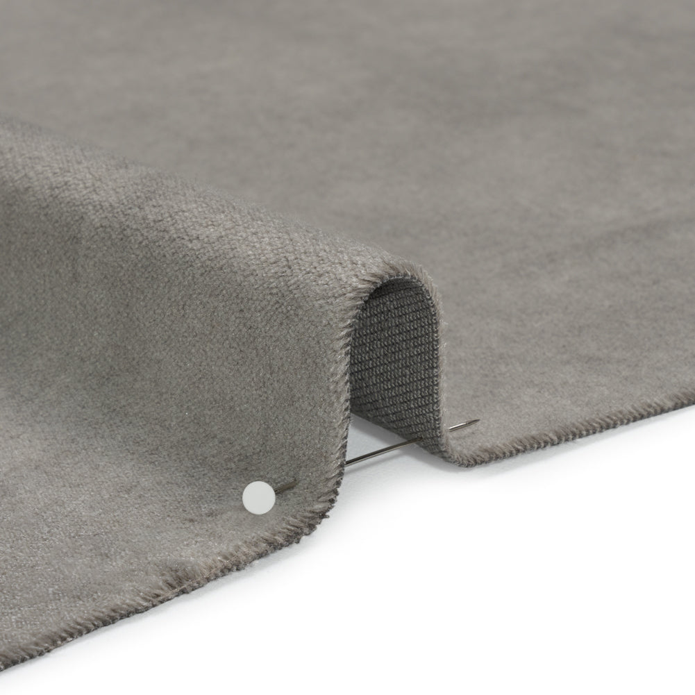 Cotton and Polyester Upholstery Velvet - Silver - Banton Collection - Joann Fabrics