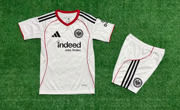 2025/2026 Frankfurt Away Football Jersey 1:1 Thai Quality Kids Size