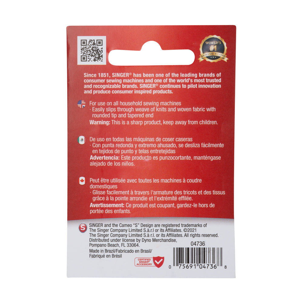 Singer Universal Regular Point Machine Needles - Size 90/14 - Joann Fabrics