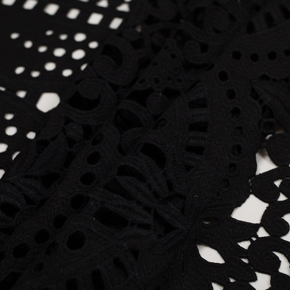 Black Novelty Cotton Guipure Lace - Joann Fabrics