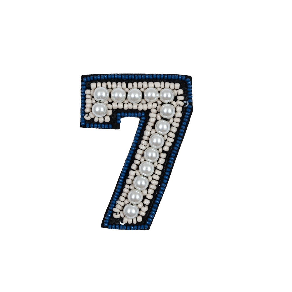 #7 Patch with Pearls - 3.75