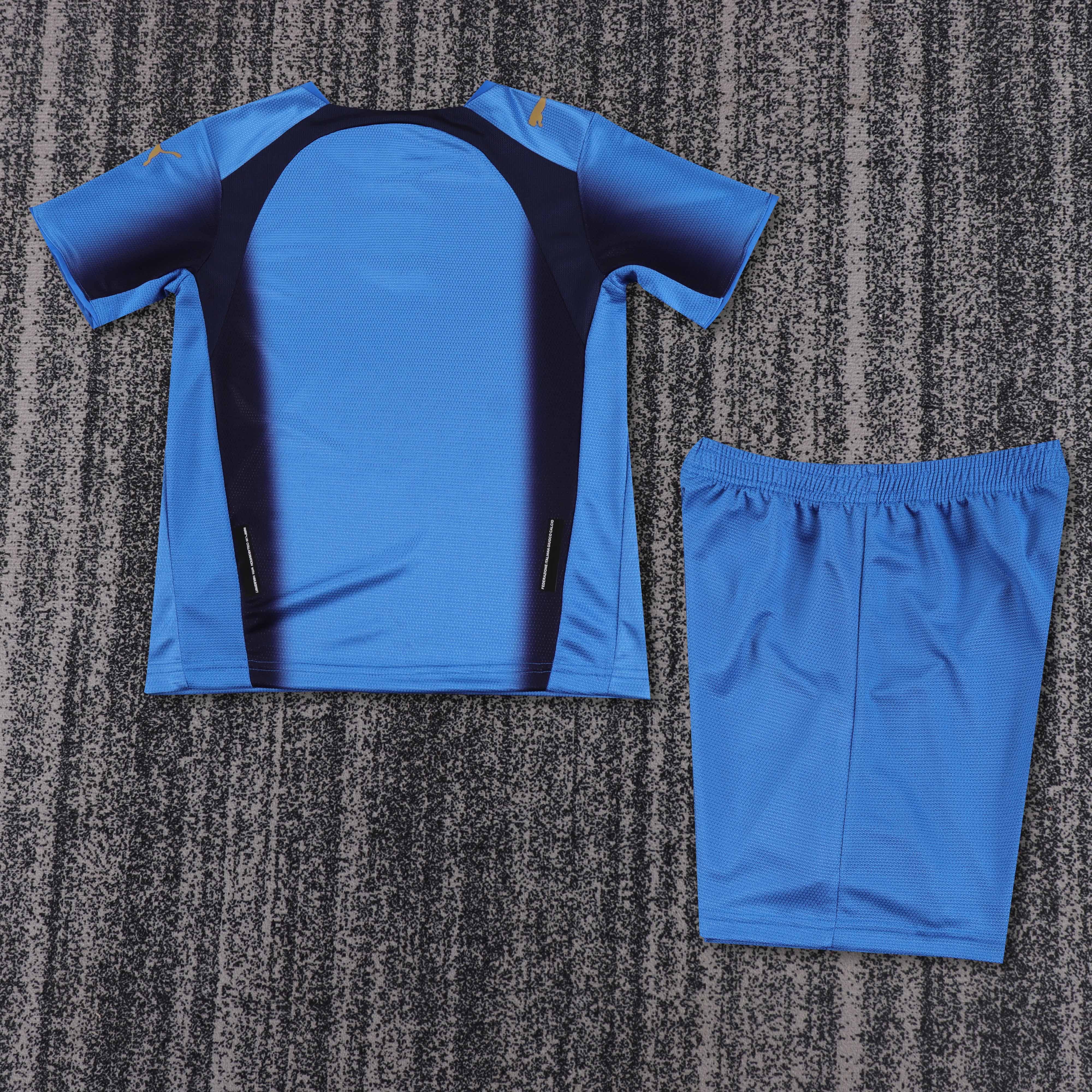 2006 Retro Italy Home Football Jersey 1:1 Thai Quality Kids Size