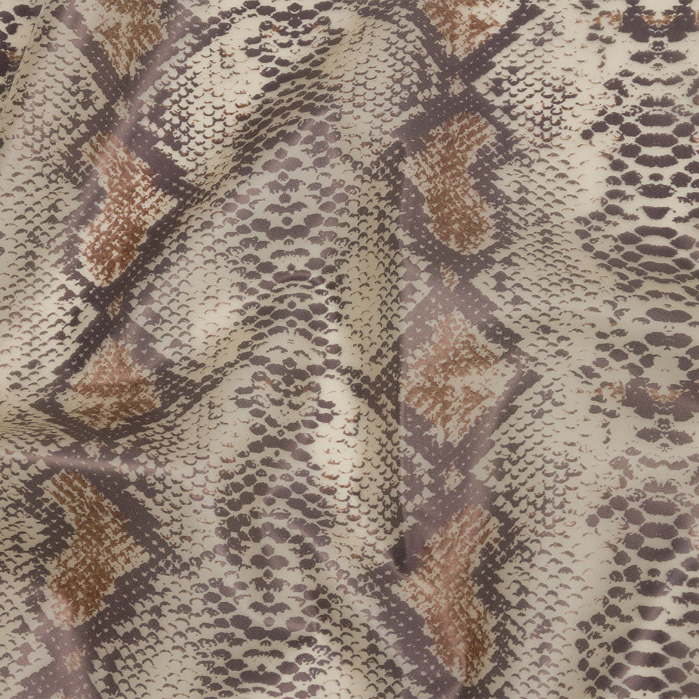 Greige and Brown Snakeskin Translucent Vinyl - Joann Fabrics