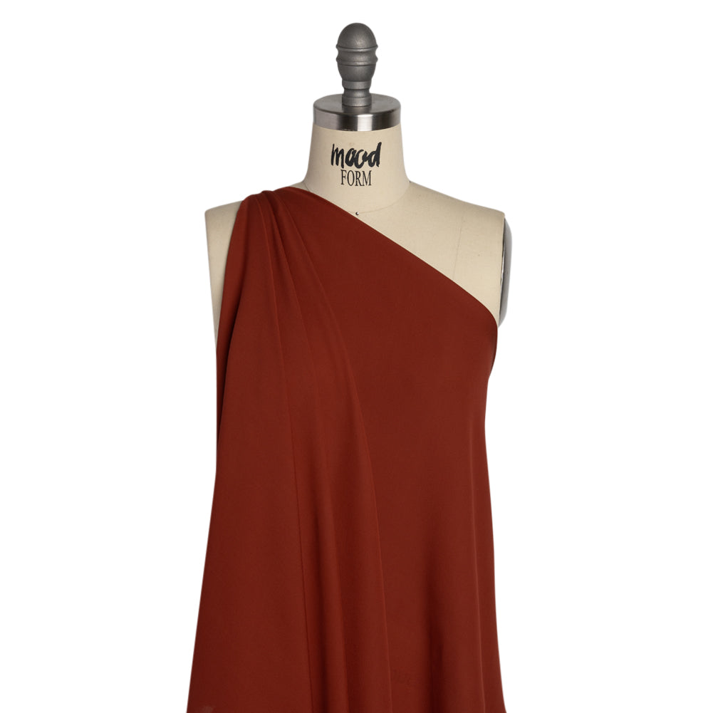 Silk Double Georgette - Mahogany - Premium Collection - Joann Fabrics