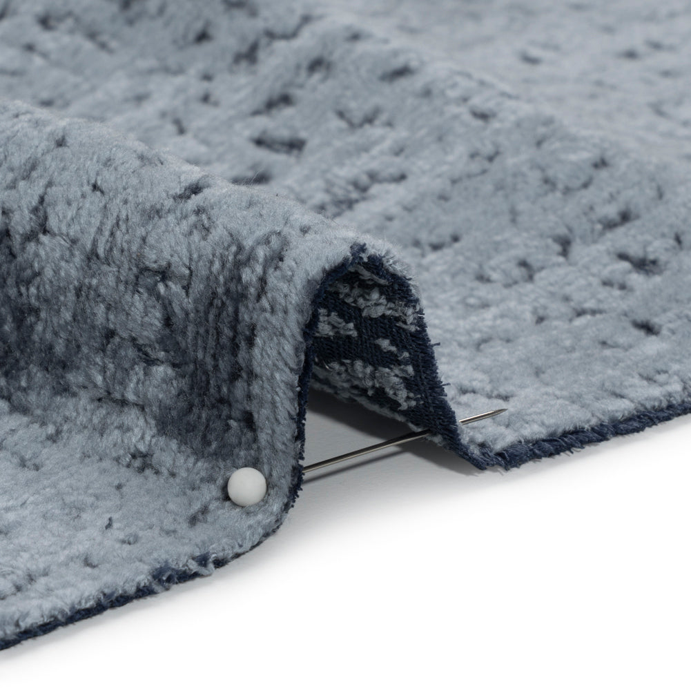 Textured Upholstery Chenille - Denim - Odie Collection - Joann Fabrics