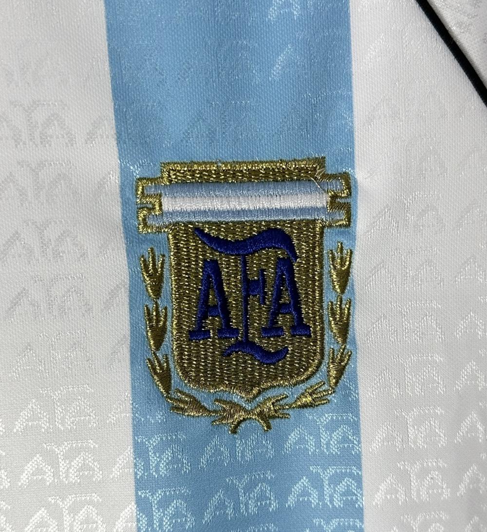 1996-1997 Retro Argentina National Team Home Jersey 1:1 Thai Quality