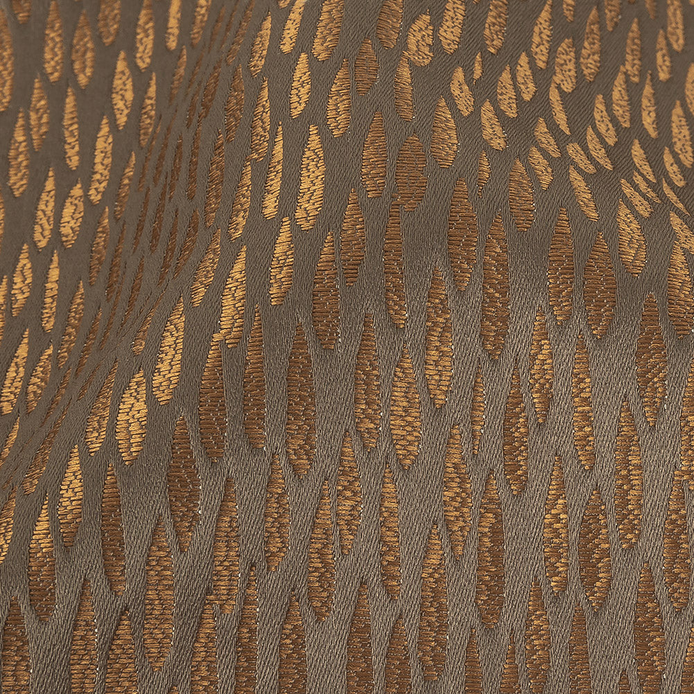 Luminous Drapery Jacquard - Bronze Raindrops - British Imported - Joann Fabrics