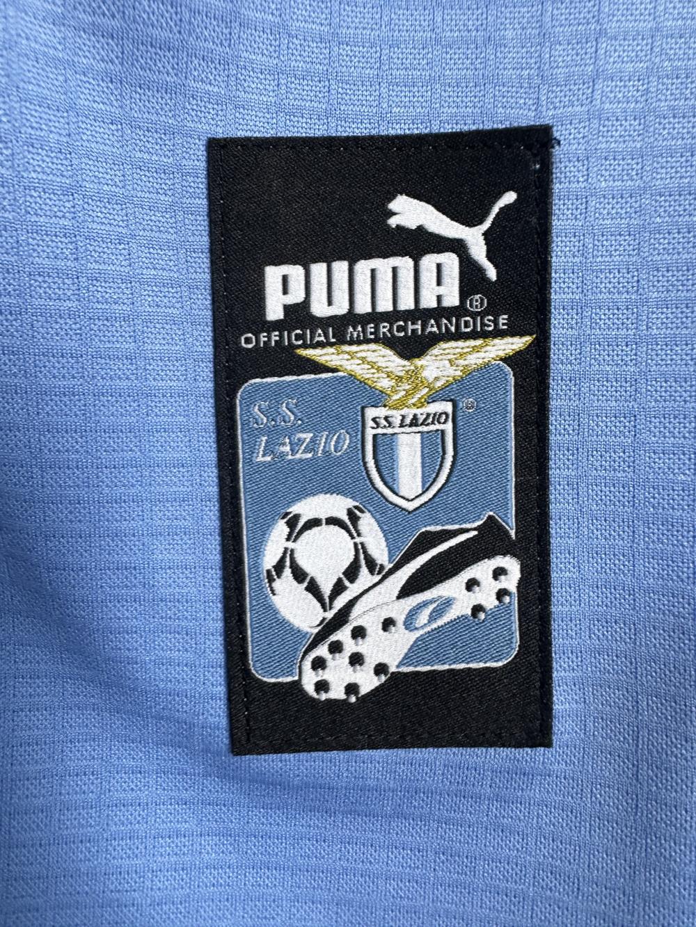 1998/1999 Retro Long Sleeve Lazio Home Soccer Jersey 1:1 Thai Quality
