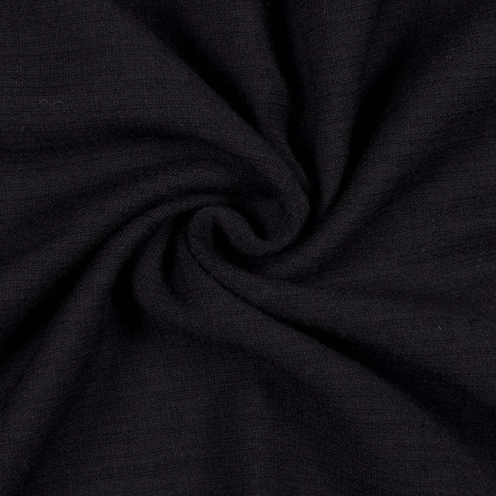 Wool Blend Woven by Donna Karan - Black - Joann Fabrics