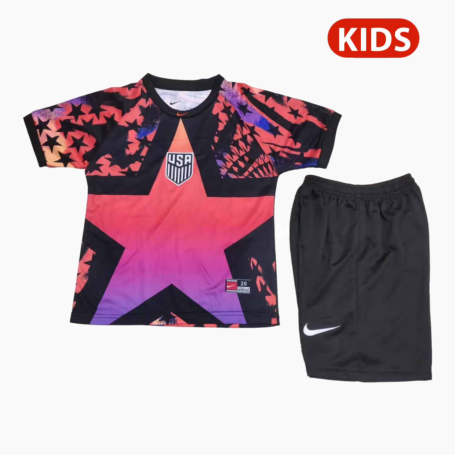 United States USA 2026 Hollywood Goalkeeper Special Kids Kit - UnitedFutballJersey