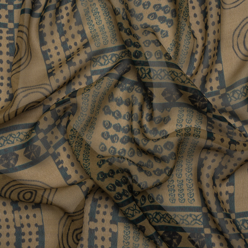 Mood Exclusive Tarnished but Grand Viscose Chiffon - Joann Fabrics
