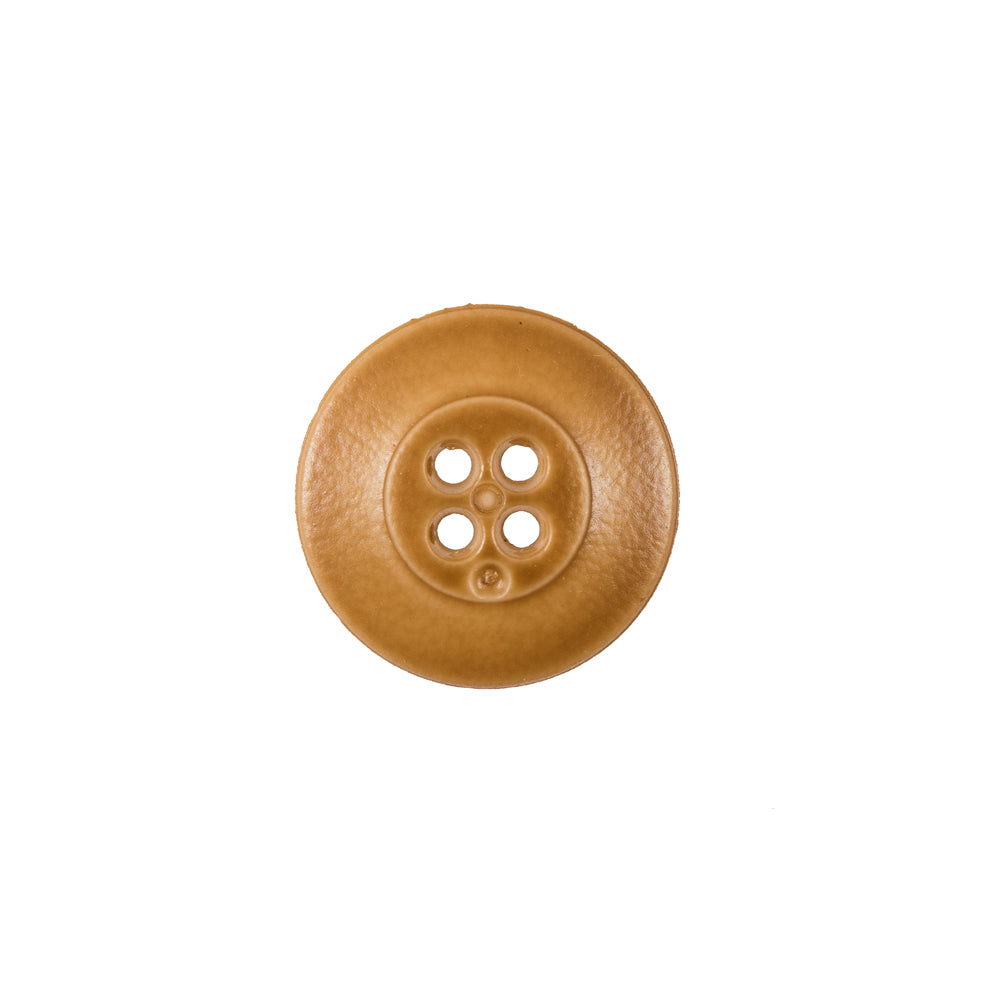 Italian Light Brown 4-Hole Plastic Button - 24L/15mm - Joann Fabrics