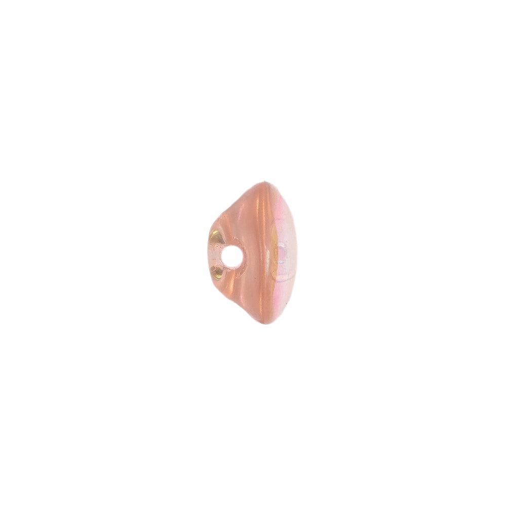 European AB Pink Self Back Glass Button - 18L/11.5mm - Joann Fabrics