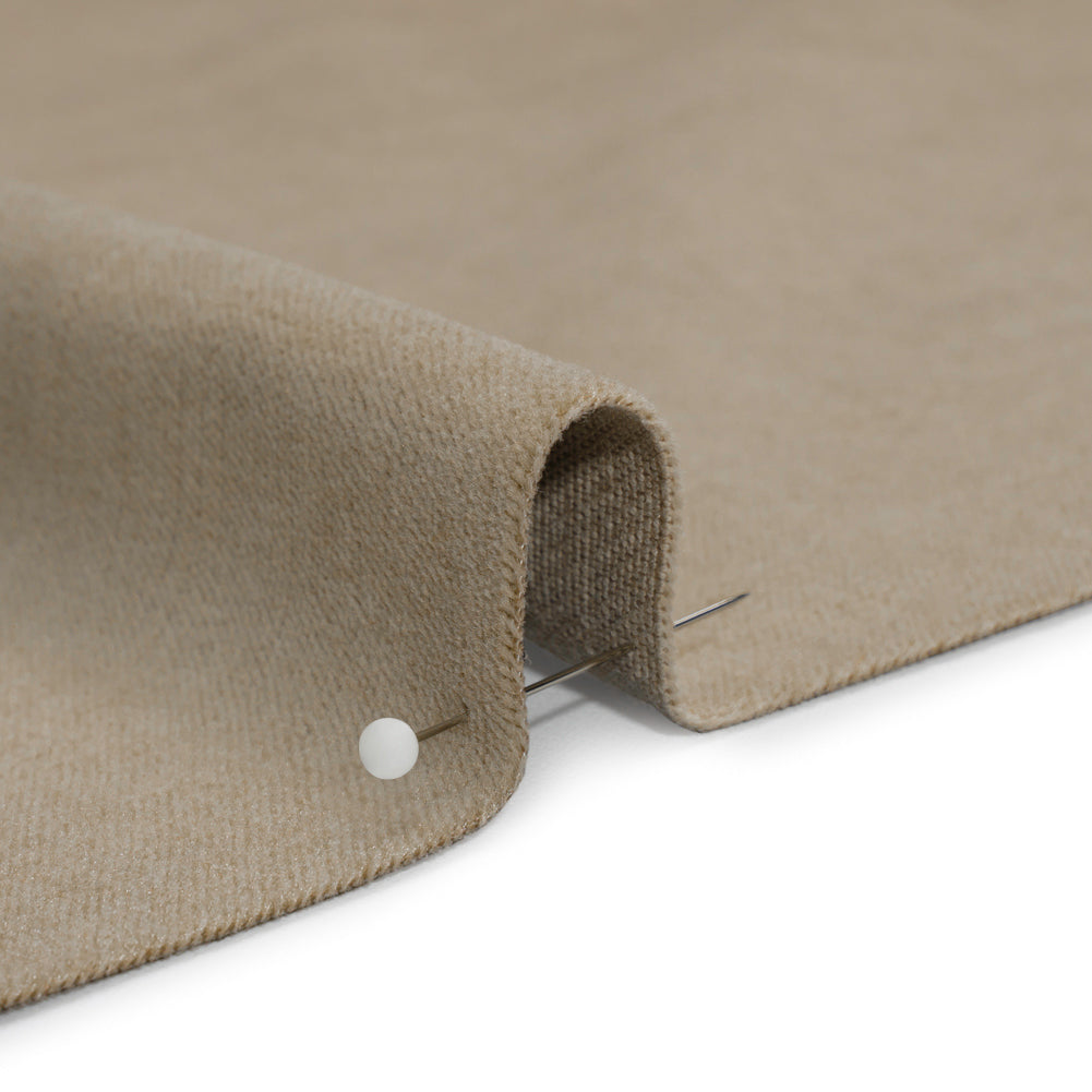 Polyester and Cotton Upholstery Velvet - Pebble - Corry Collection - Joann Fabrics