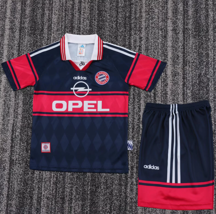 1997/1999 Retro Bayern Munich Home Football Jersey 1:1 Thai Quality Kids Size