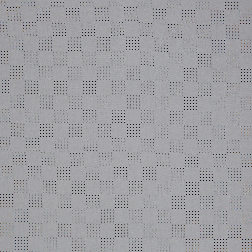 White Perforated Italian Silk Crepe de Chine - Joann Fabrics
