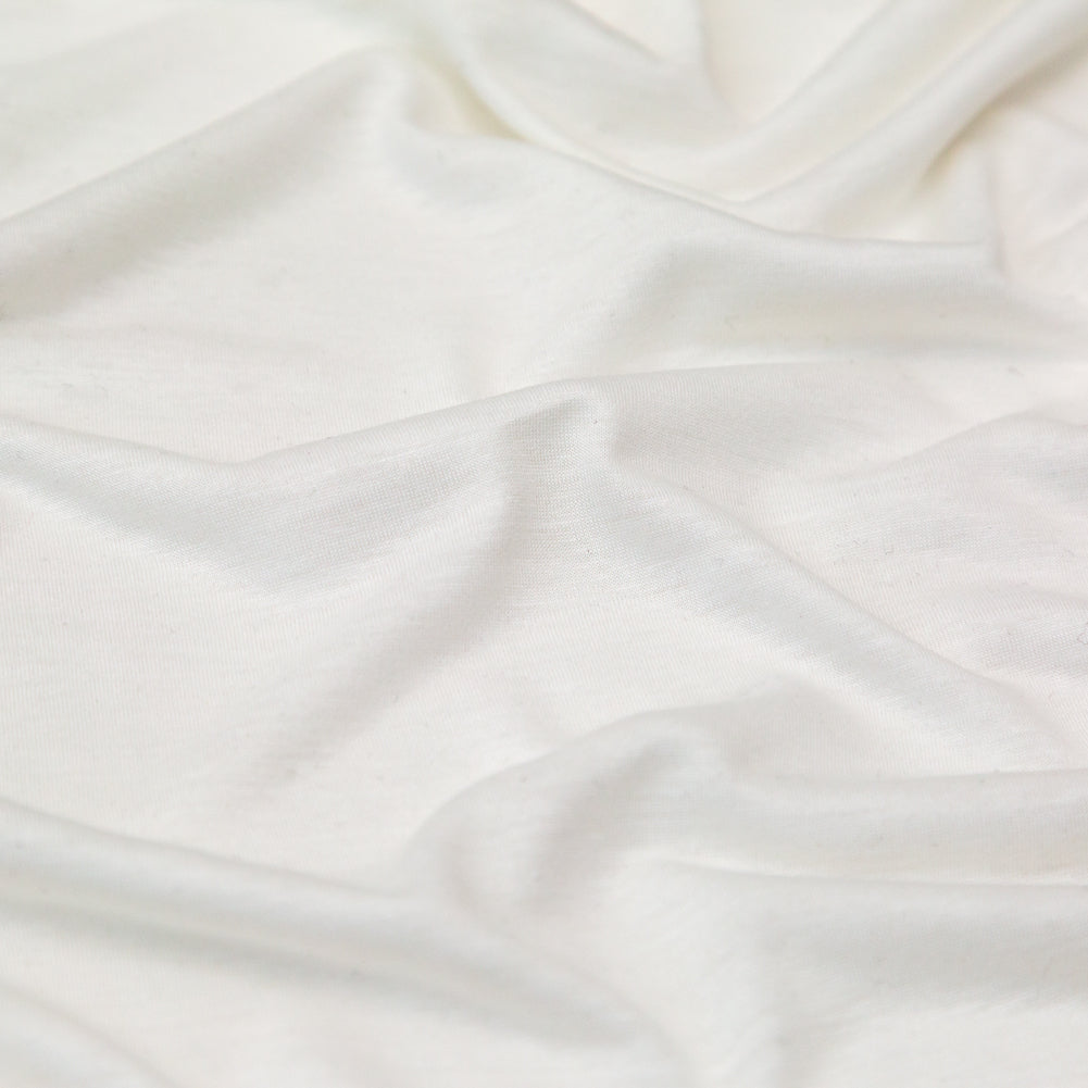 Helmut Lang Snow White Viscose Jersey - Joann Fabrics
