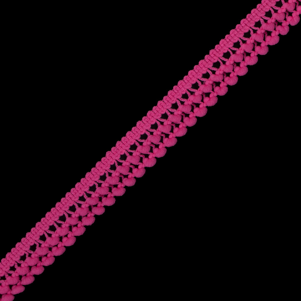 Fuchsia Two Row Mini Pom Pom Trim - Joann Fabrics