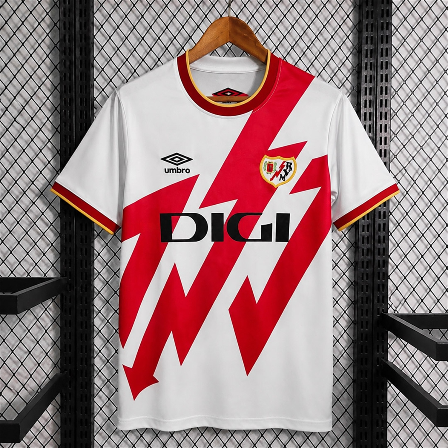 Rayo Vallecano 26-27 Home Jersey - Fans Version - UnitedFutballJersey
