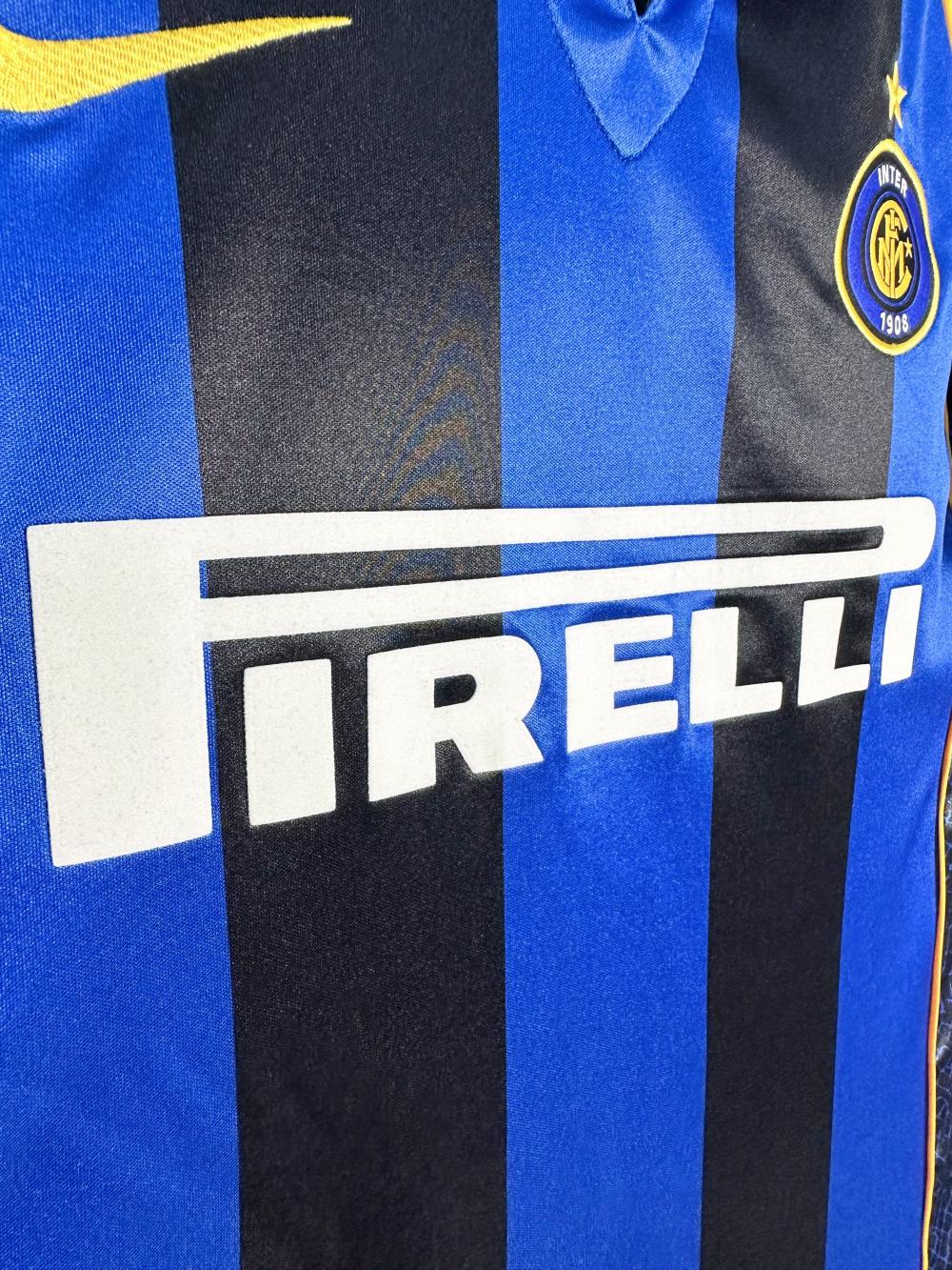 2001/2002 Retro Inter Milan Home Football Jersey 1:1 Thai Quality