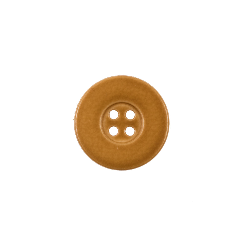 Italian Light Brown 4-Hole Plastic Button - 24L/15mm - Joann Fabrics