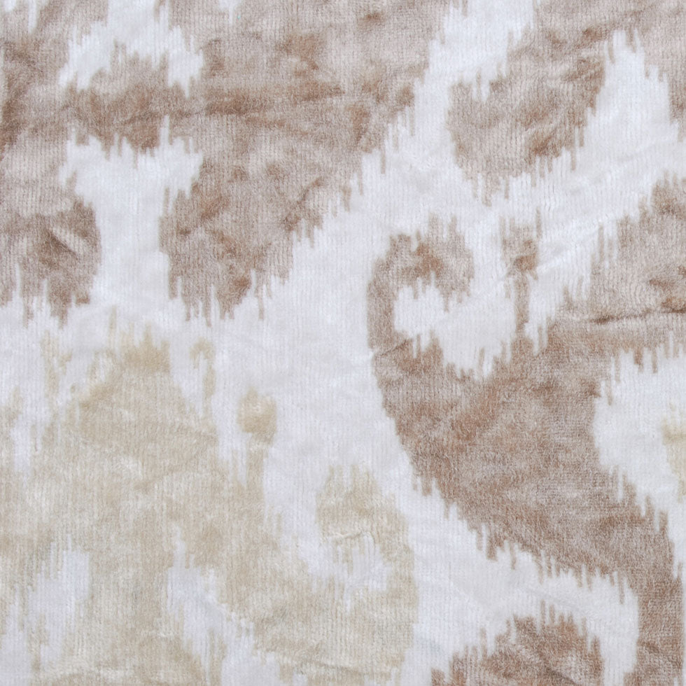 Beige Ikat Velvet - Joann Fabrics