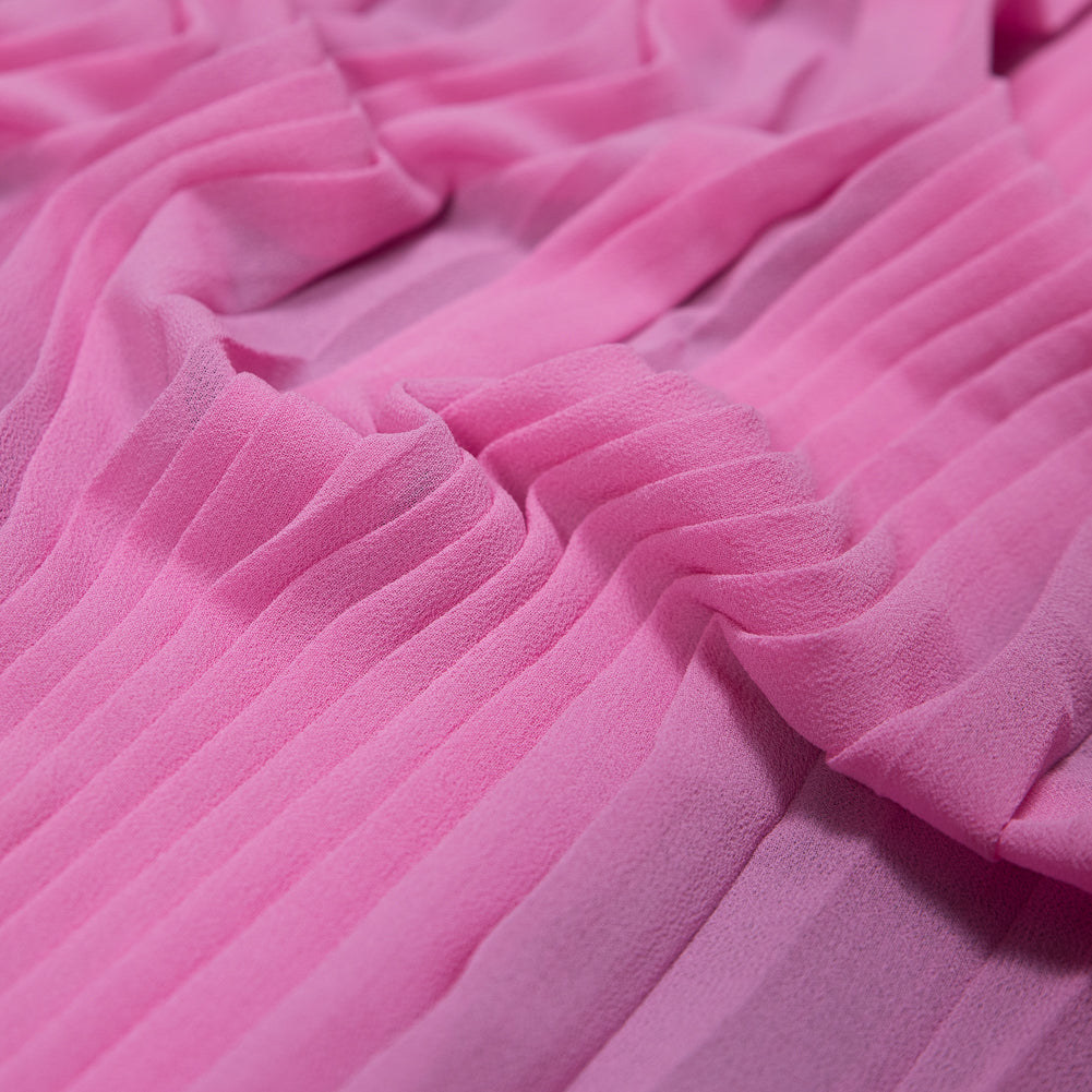 Accordion Pleated Chiffon - Almond Blossom - Etereo Collection - Joann Fabrics