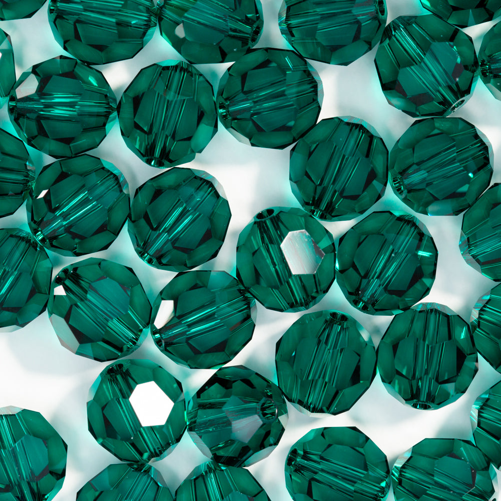 Emerald Classic Round Swarovski Rhinestone Beads - Joann Fabrics