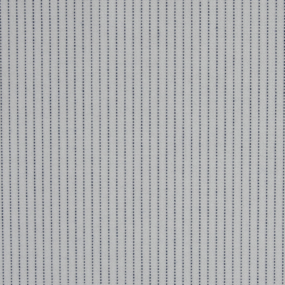 White and Navy Pinstripes Cotton Shirting - Joann Fabrics