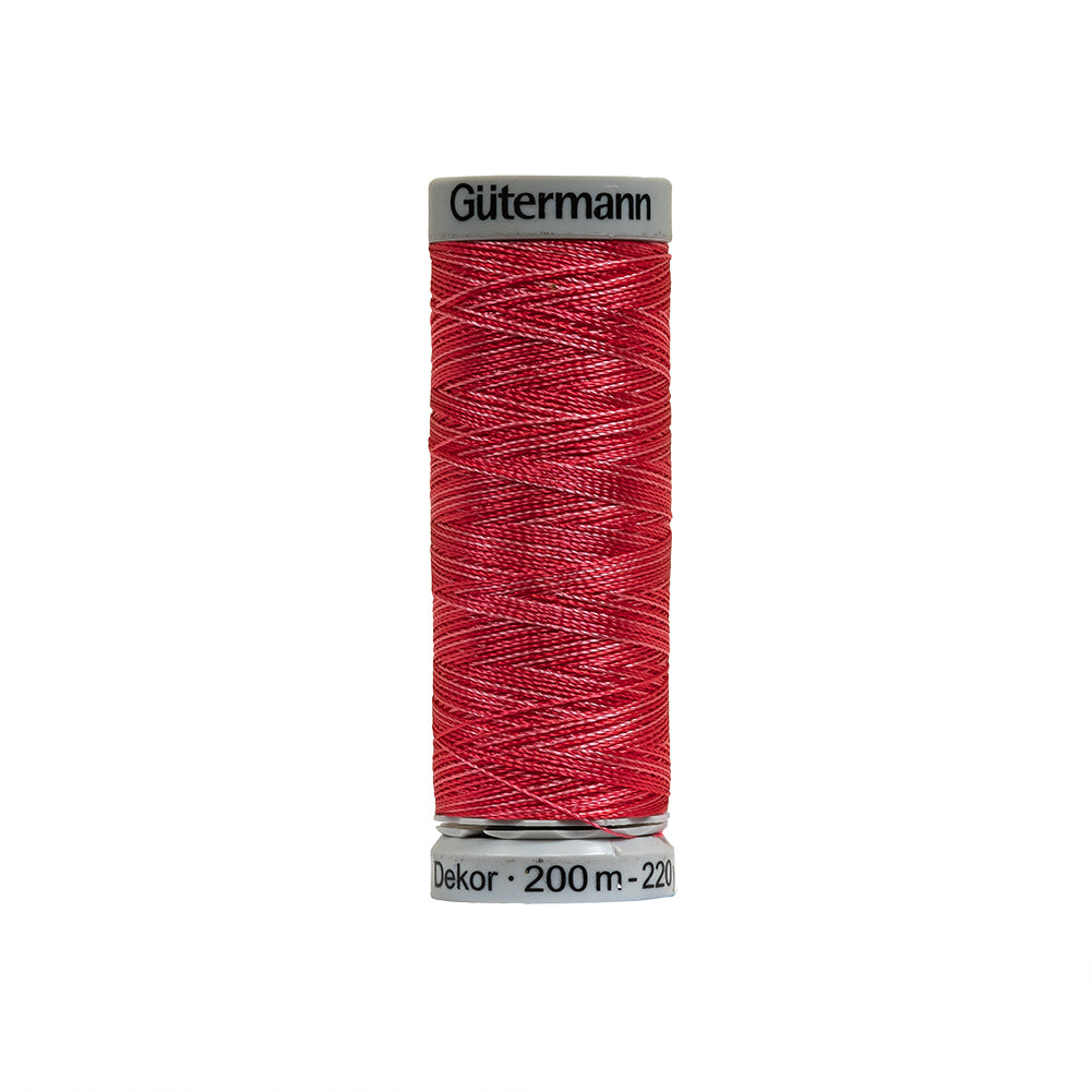 Gutermann Machine Embroidery Thread 200m - 9945 Varigated Ruby Red - Joann Fabrics