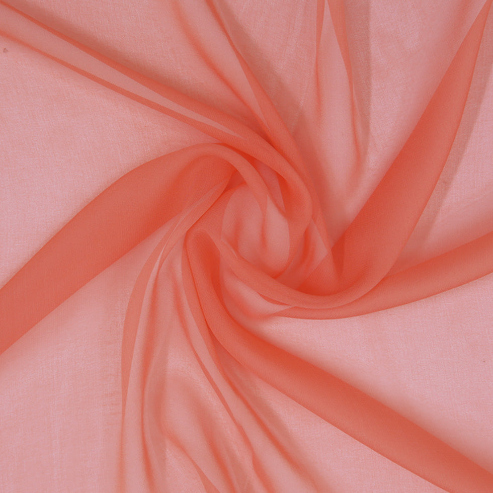 Coral Silk Chiffon - Joann Fabrics