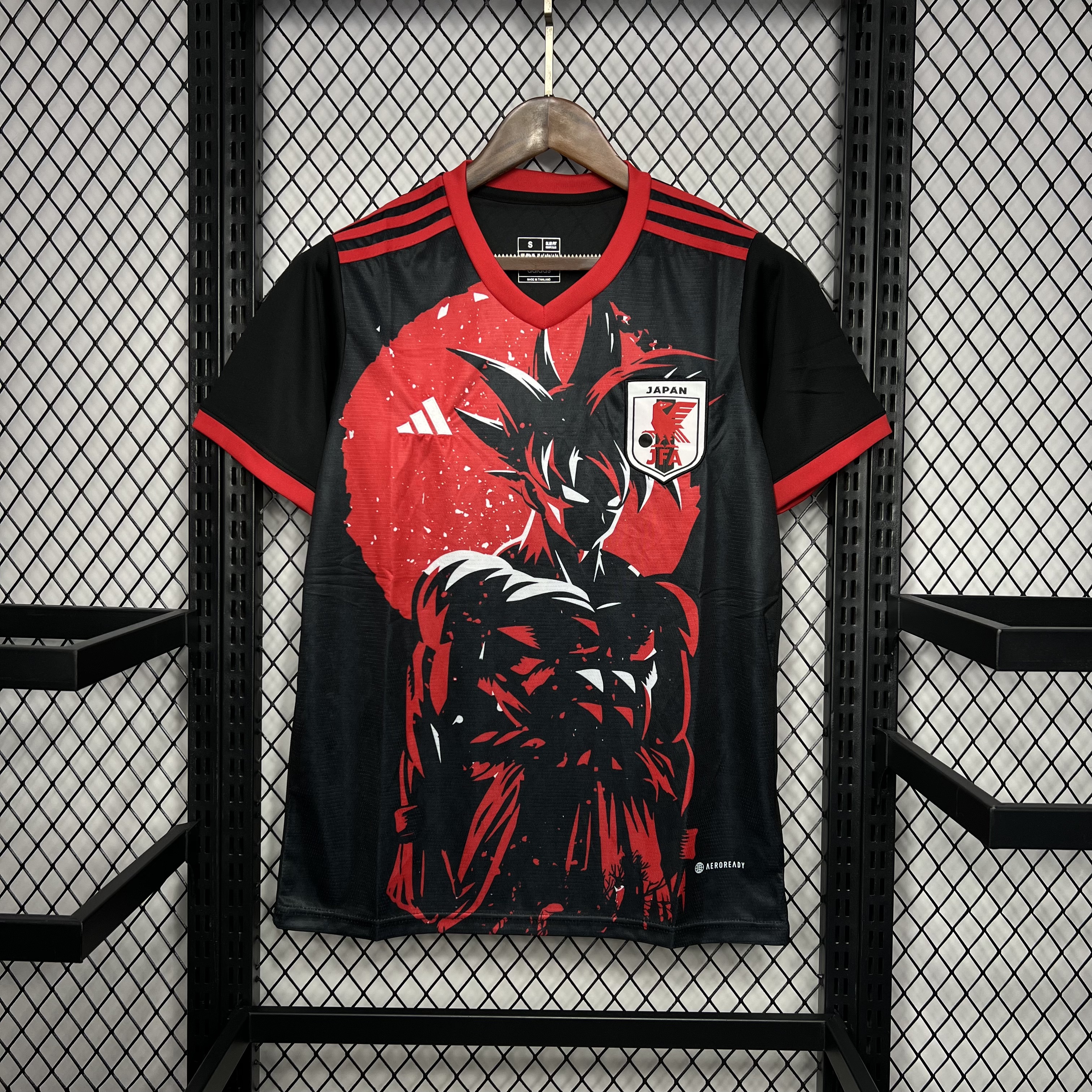 2024-2025 Japan Red Saiyan Football Jersey