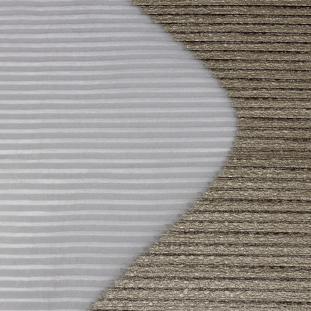 Metallic Gray Waves Pleated Luxury Burnout Brocade - Joann Fabrics