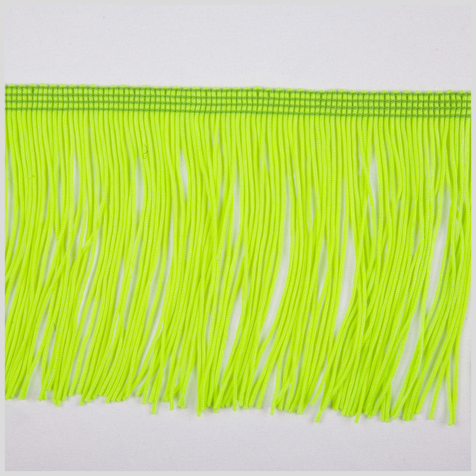 Green Gecko Chainette Fringe - 4