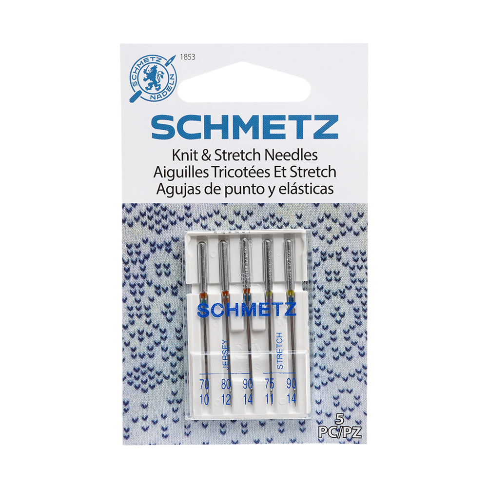 Schmetz Knit and Stretch Combo Machine Needles - Assorted Sizes and Types - 5 ct - Joann Fabrics