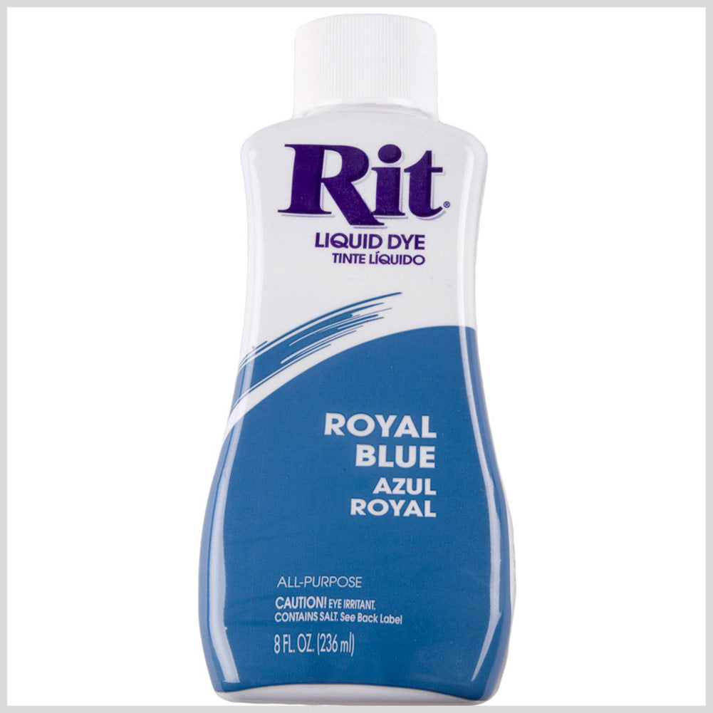 Rit All-Purpose Liquid Fabric Dye - Royal Blue - 8oz Bottle - Joann Fabrics