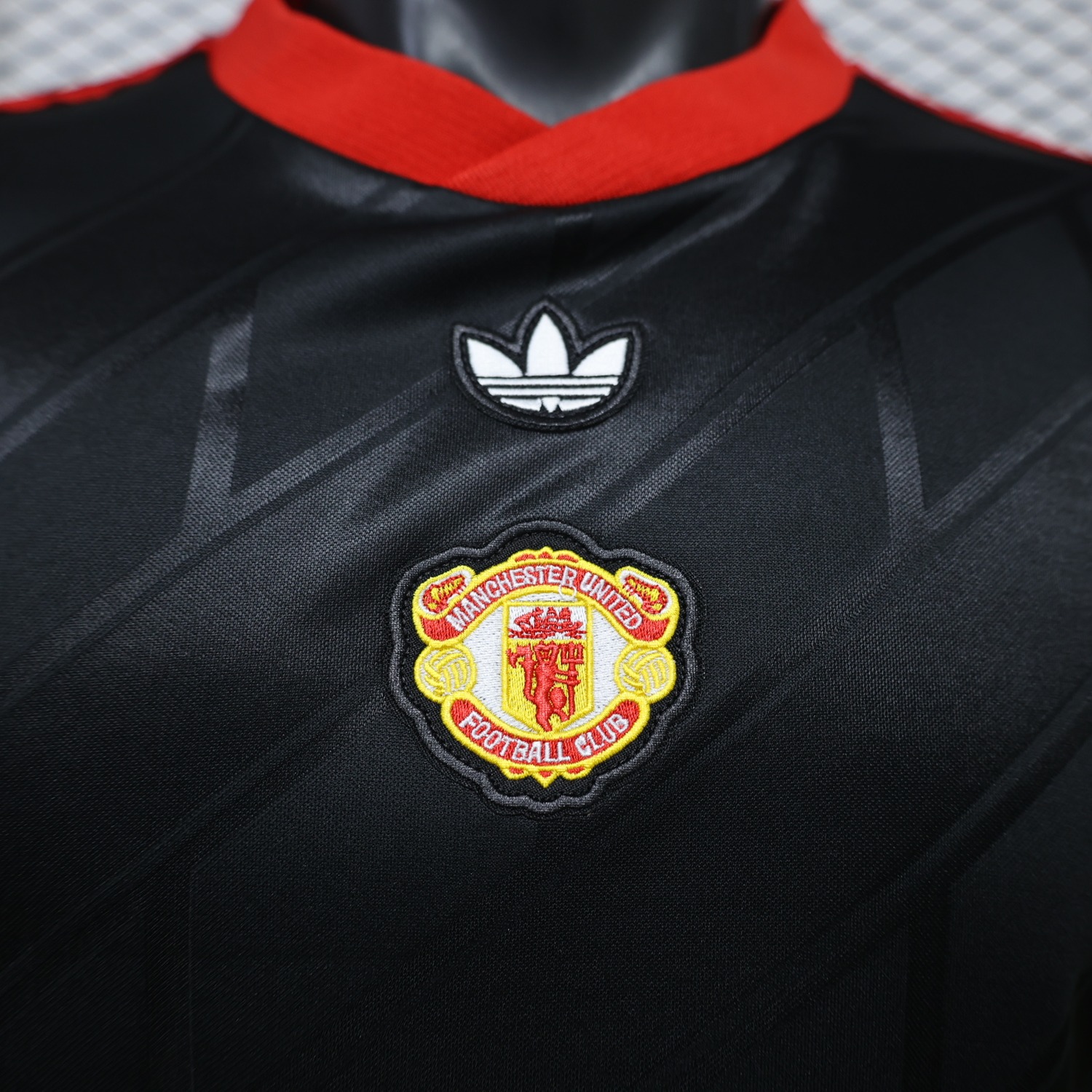 Manchester United 26-27 Retro Style Black Jersey - Player Version - UnitedFutballJersey