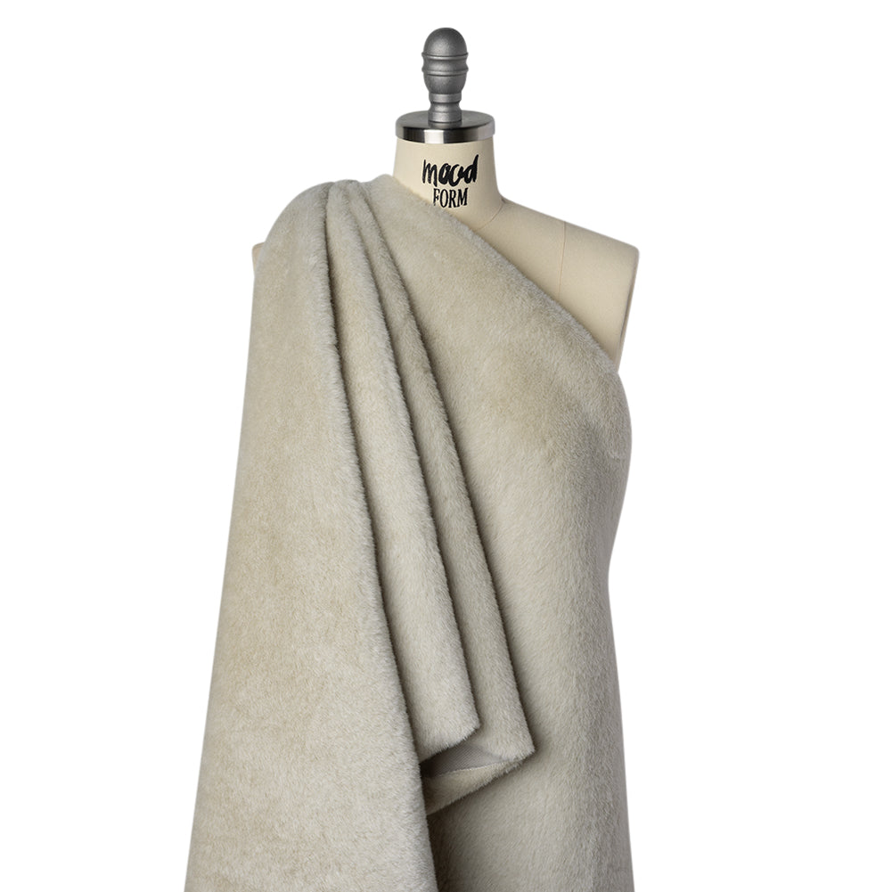 Plush Short Pile Recycled Polyester Faux Fur - Off White - Joann Fabrics