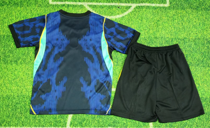 2026 Brazil Away Football Shirt 1:1 Thai Quality Kids Size